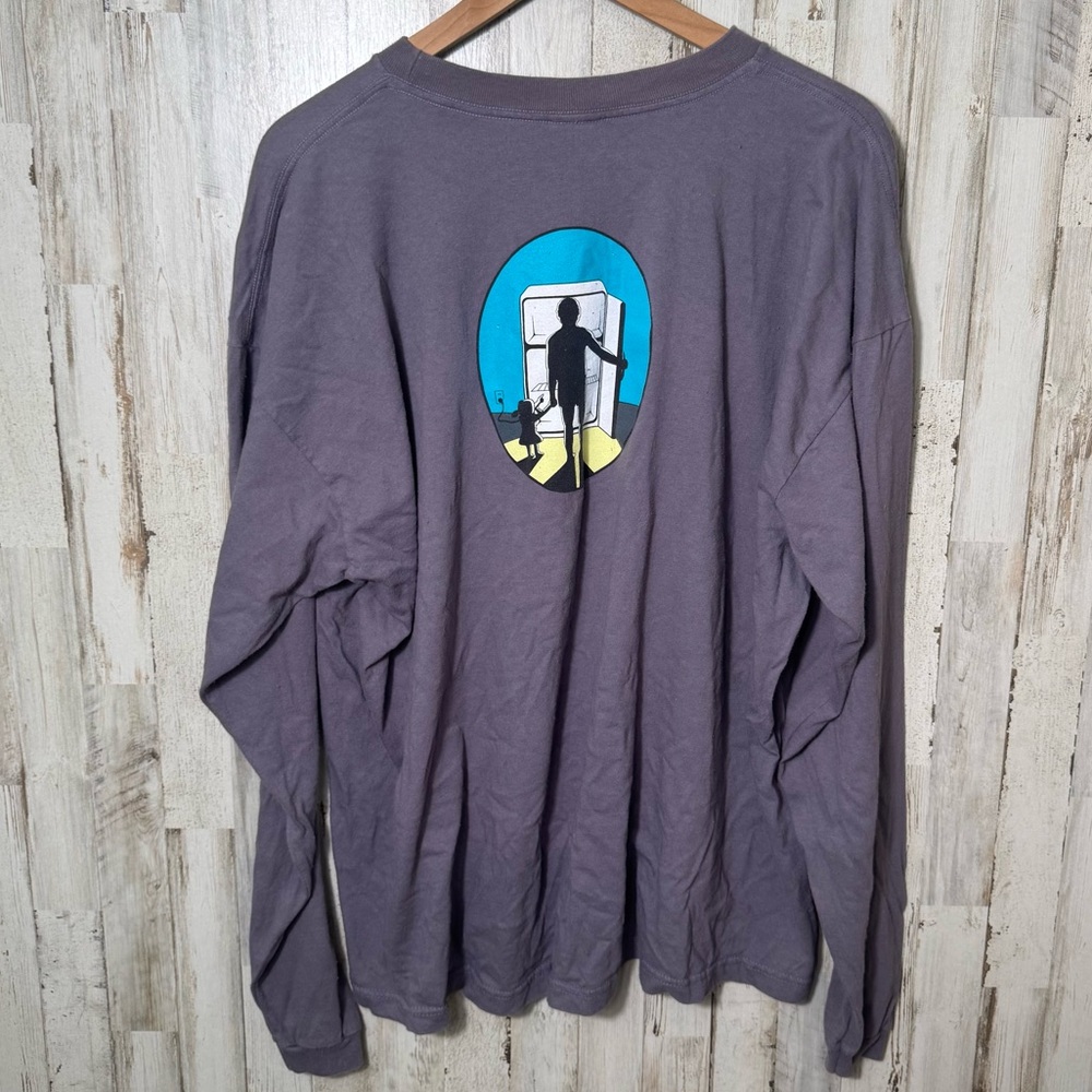 Vintage 90s Phish Tweezer Patagonia Made In Usa Long‎ Sleeve Shirt Mens XXL - Picture 5 of 5